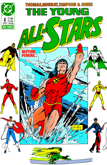 Young All-Stars #4 comic cover