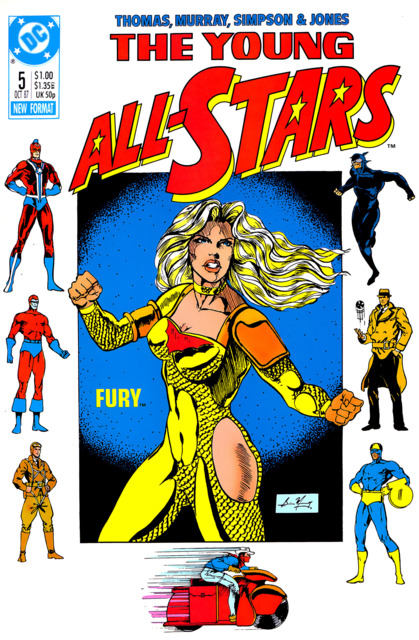 Young All-Stars #5 comic cover