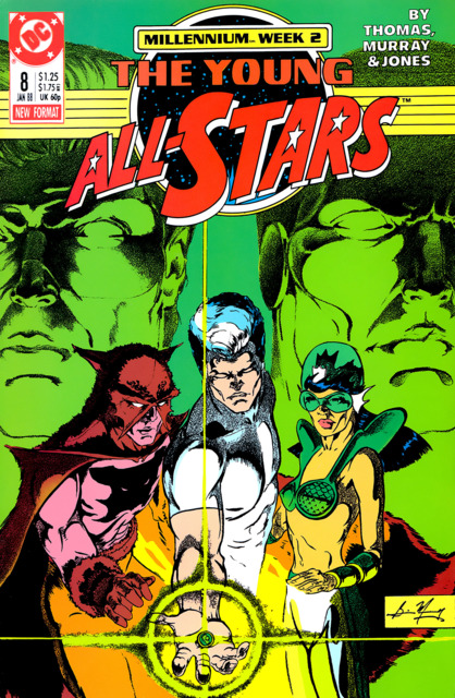 Young All-Stars #8 comic cover