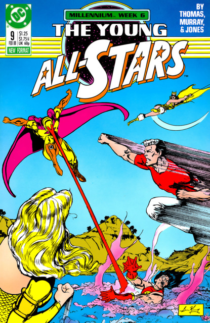 Young All-Stars #9 comic cover