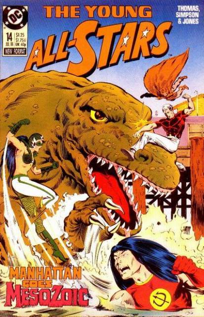 Young All-Stars #14 comic cover