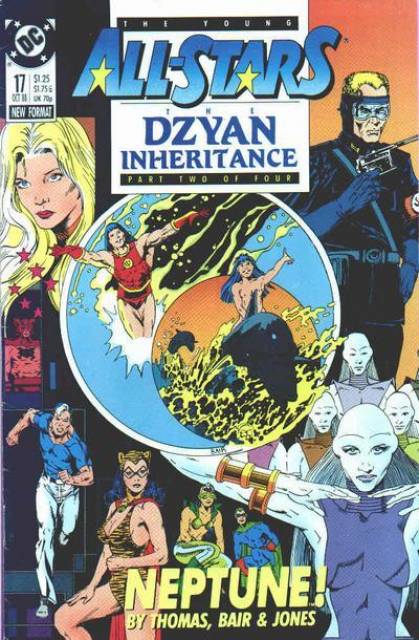 Young All-Stars #17 comic cover