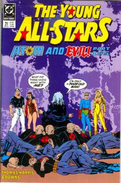 Young All-Stars #21 comic cover