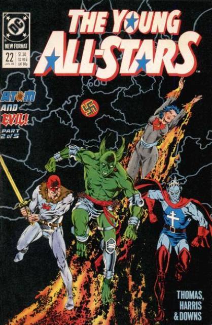 Young All-Stars #22 comic cover