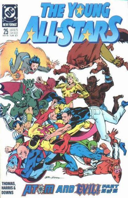 Young All-Stars #25 comic cover
