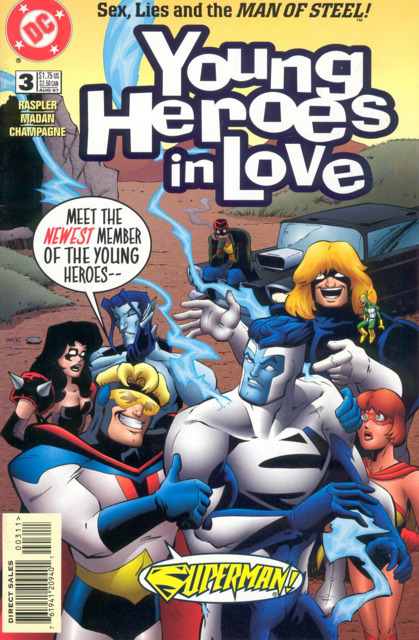 Young Heroes In Love #3 comic cover