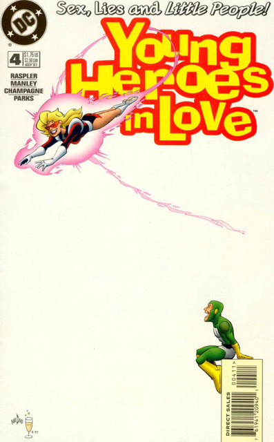 Young Heroes In Love #4 comic cover