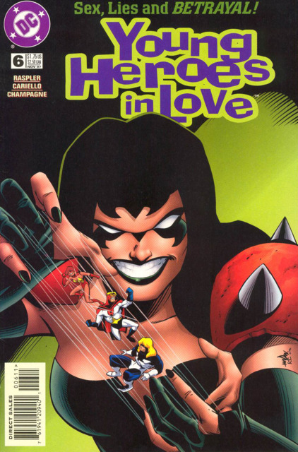 Young Heroes In Love #6 comic cover