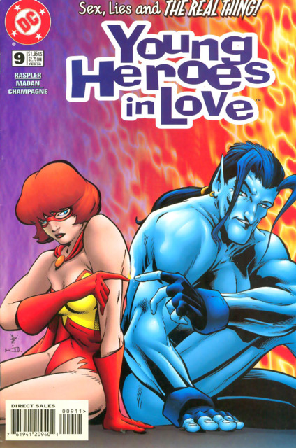 Young Heroes In Love #9 comic cover