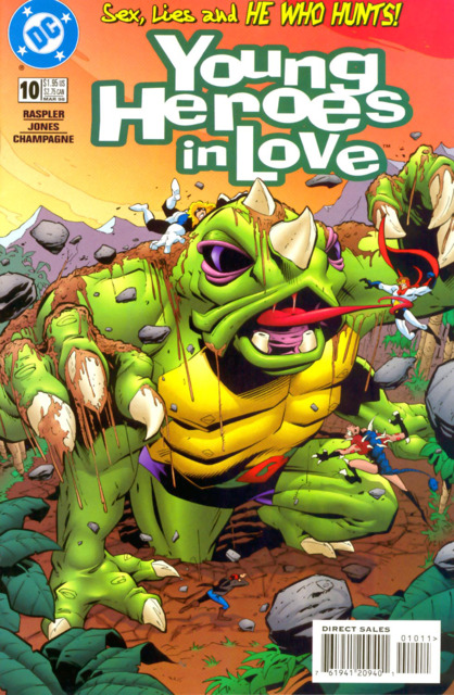 Young Heroes In Love #10 comic cover