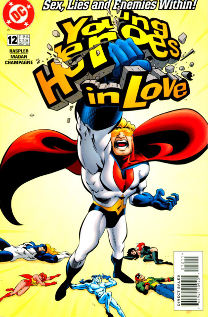 Young Heroes In Love #12 comic cover
