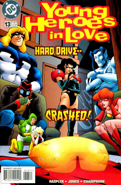 Young Heroes In Love #13 comic cover