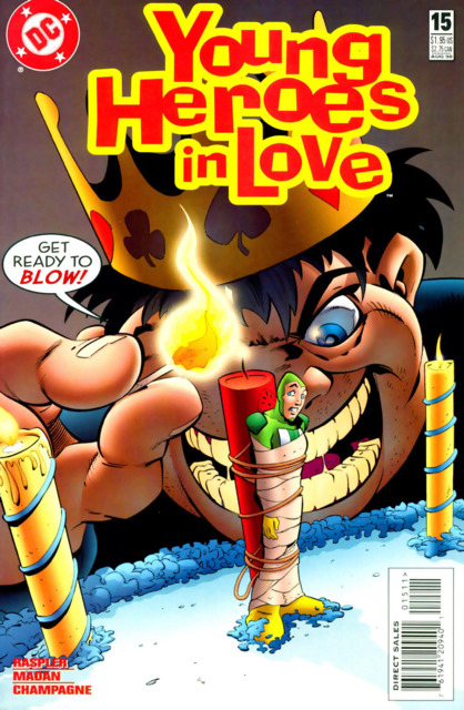 Young Heroes In Love #15 comic cover