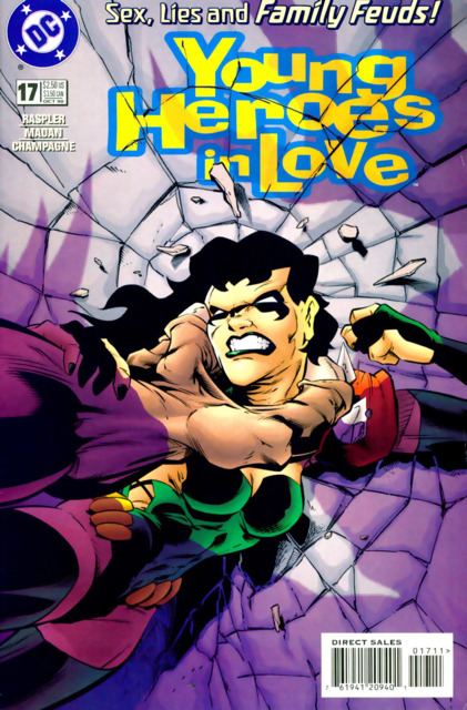 Young Heroes In Love #17 comic cover