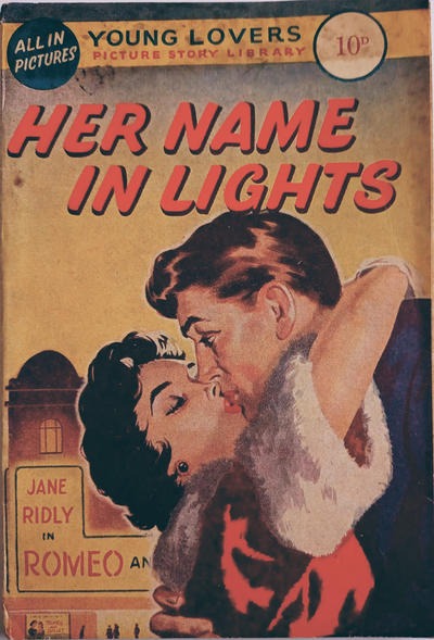 Young Lovers Romantic Picture Library #24 comic cover