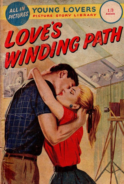 Young Lovers Romantic Picture Library #25 comic cover