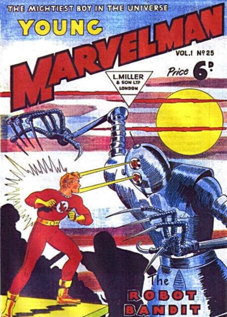 Young Marvelman #25 comic cover