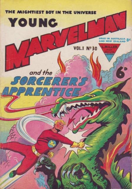 Young Marvelman #30 comic cover