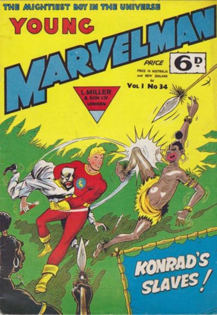 Young Marvelman #34 comic cover