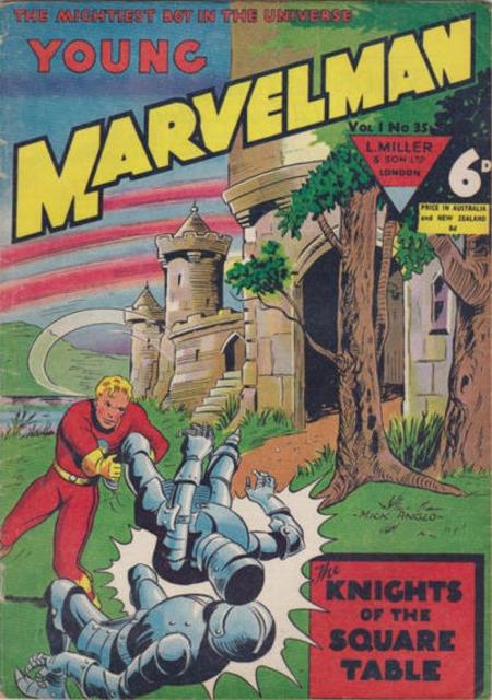 Young Marvelman #35 comic cover