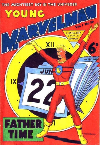 Young Marvelman #39 comic cover