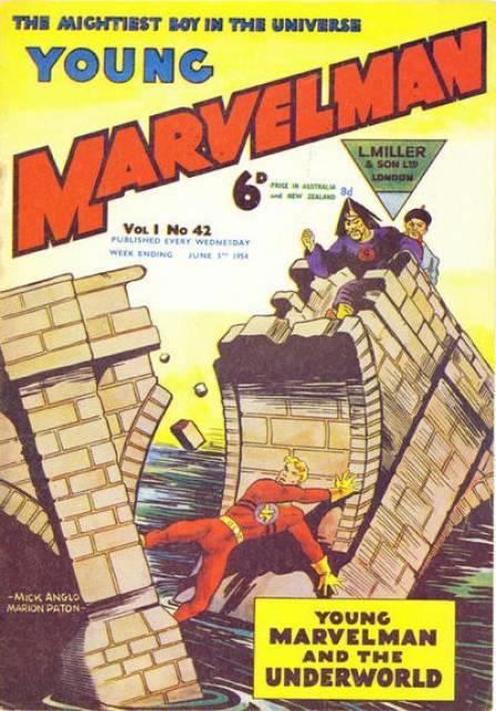 Young Marvelman #42 comic cover