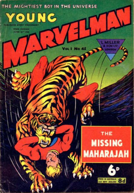 Young Marvelman #45 comic cover