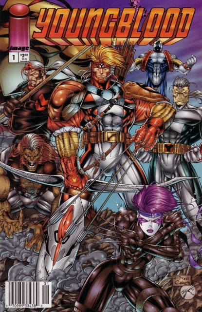 Youngblood Vol 2 #1 comic cover