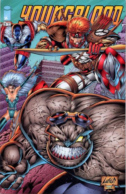 Youngblood Vol 2 #2 comic cover