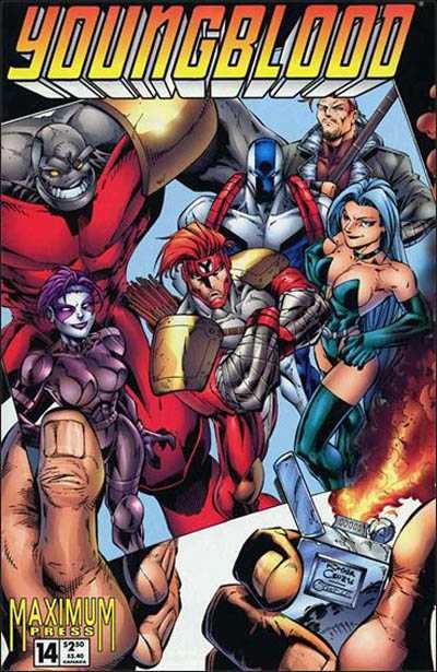 Youngblood Vol 2 #14 comic cover