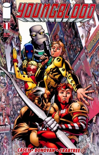 Youngblood Vol 4 #1 comic cover