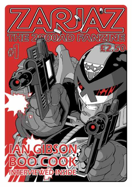 Zarjaz (2000AD) Fanzine #1 comic cover