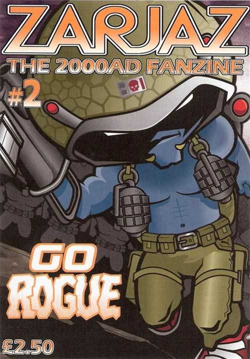 Zarjaz (2000AD) Fanzine #2 comic cover