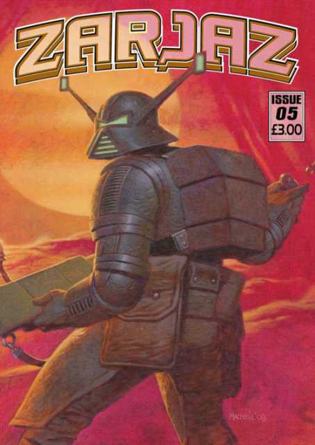 Zarjaz (2000AD) Fanzine #5 comic cover