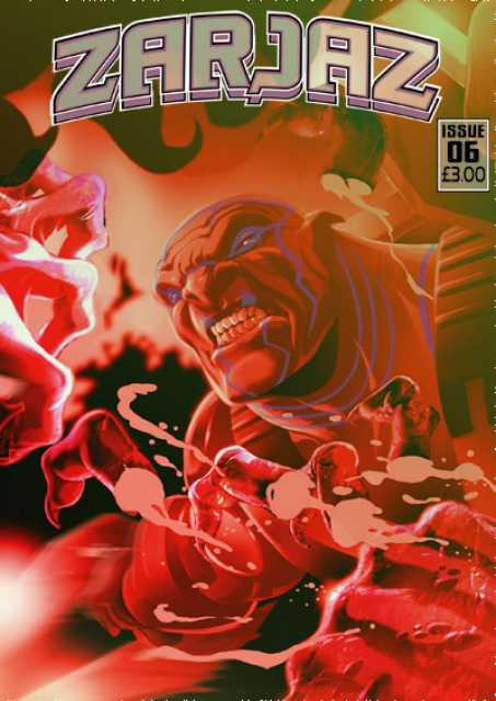 Zarjaz (2000AD) Fanzine #6 comic cover