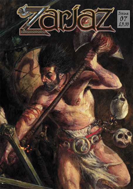 Zarjaz (2000AD) Fanzine #7 comic cover