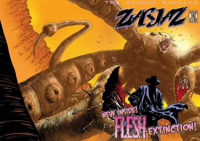 Zarjaz (2000AD) Fanzine #10 comic cover