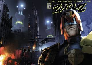 Zarjaz (2000AD) Fanzine #12 comic cover