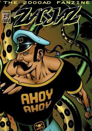 Zarjaz (2000AD) Fanzine #14 comic cover