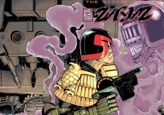 Zarjaz (2000AD) Fanzine #15 comic cover