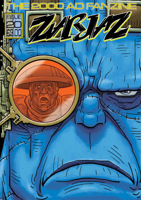 Zarjaz (2000AD) Fanzine #20 comic cover