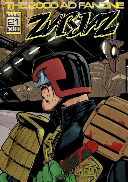 Zarjaz (2000AD) Fanzine #21 comic cover