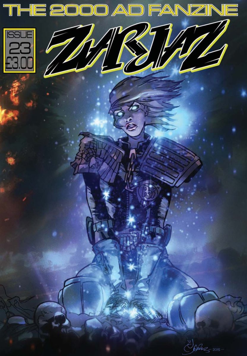 Zarjaz (2000AD) Fanzine #23 comic cover
