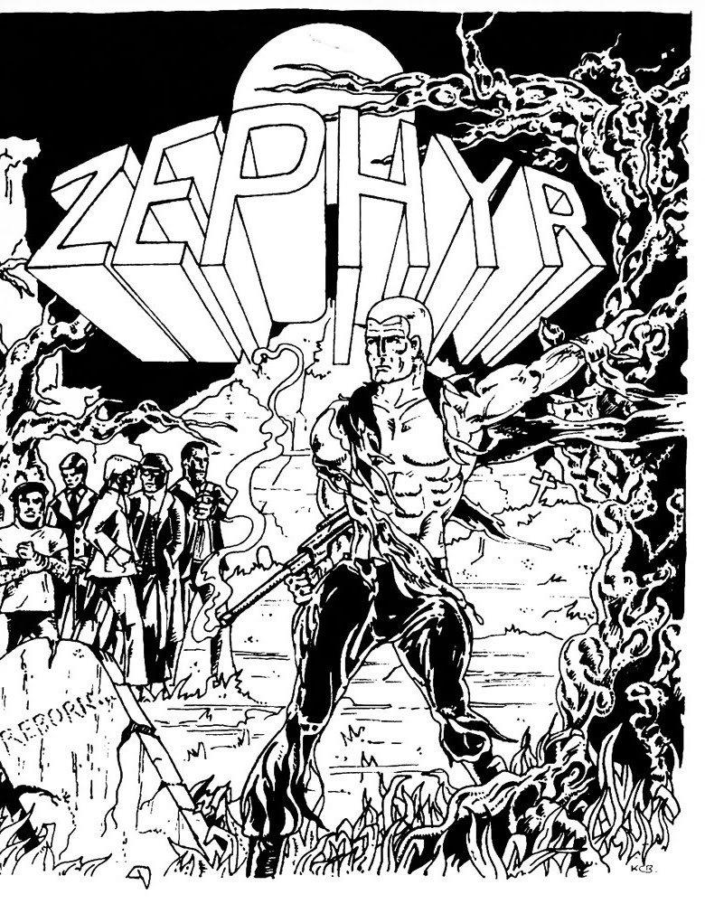 Zephyr #1 comic cover