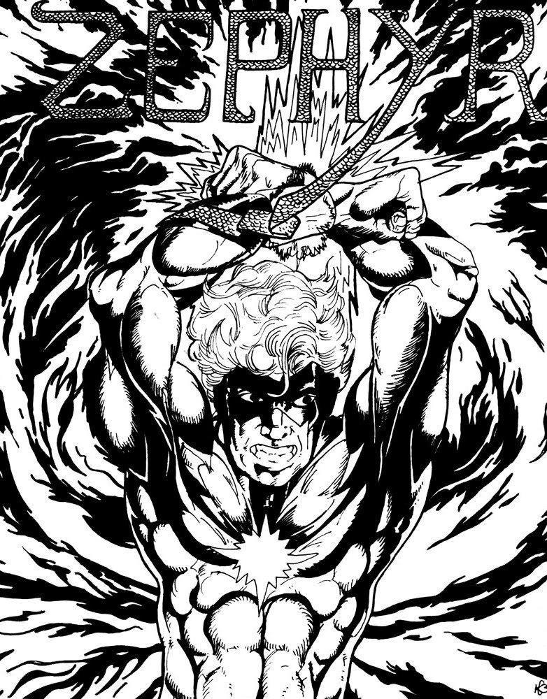 Zephyr #3 comic cover