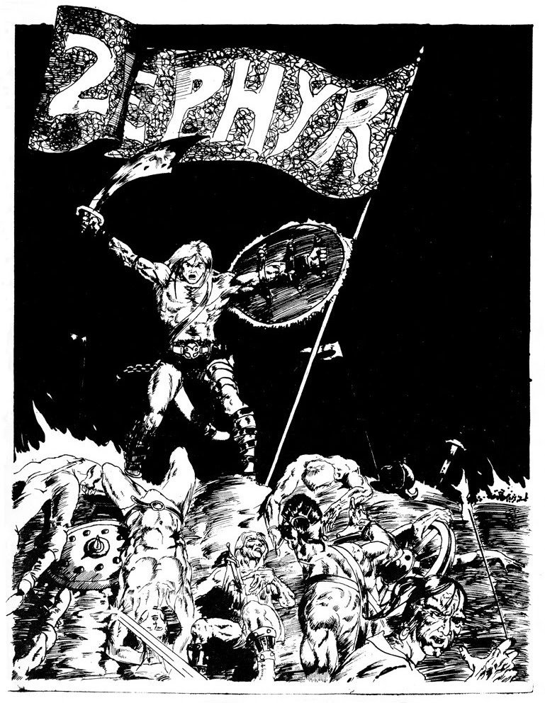 Zephyr #4 comic cover