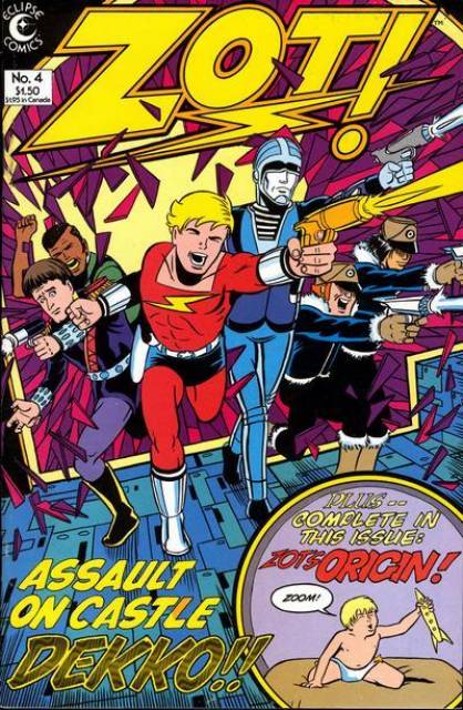 Zot! #4 comic cover