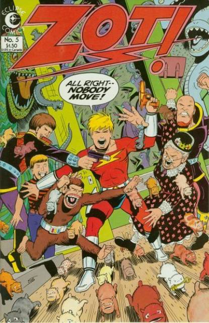 Zot! #5 comic cover