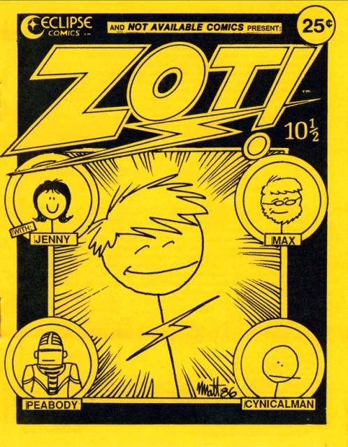 Zot! #10 1/2 comic cover