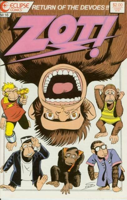 Zot! #16 comic cover
